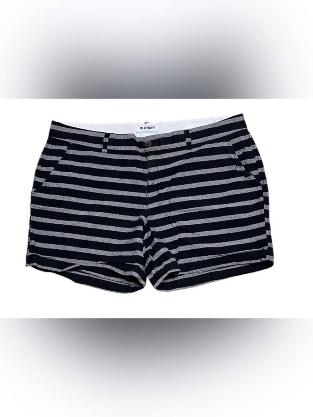 Old Navy striped shorts.